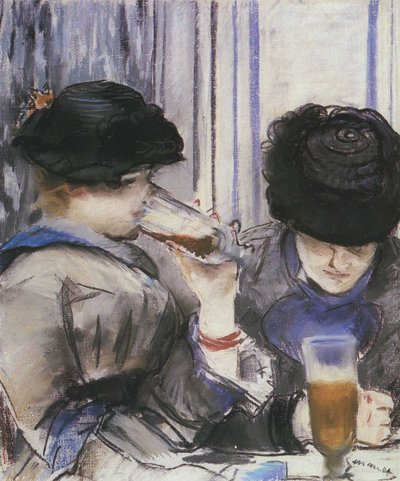 Beer Drinker by Édouard Manet